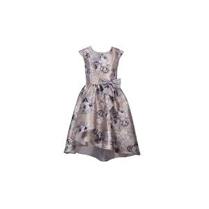 Girl’s High-Low Floral Mikado Dress Size 14 Bonnie Jean Beautiful!